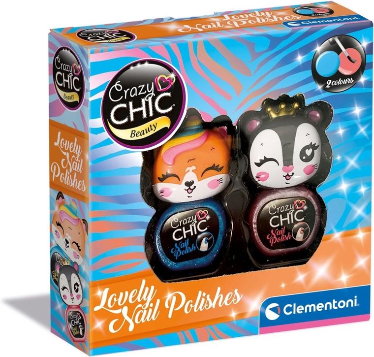 Clementoni, Crazy Chic, Lovely, lakier do paznokci, 1 szt.