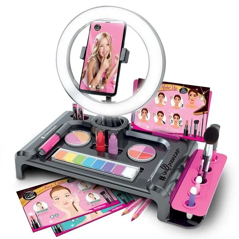 Clementoni, Crazy Chic, Make Up Studio, zestaw do makijażu