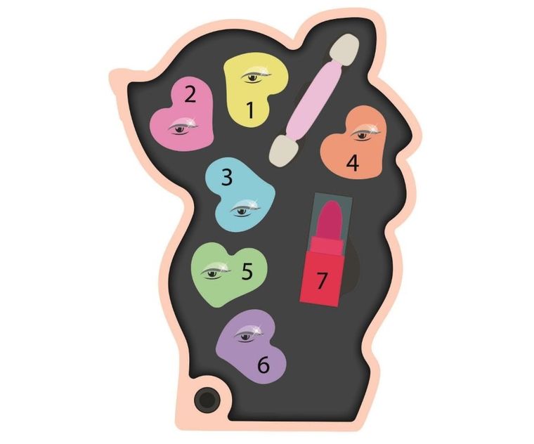 Clementoni, Crazy Chic, Mini kosmetyczka, jelonek