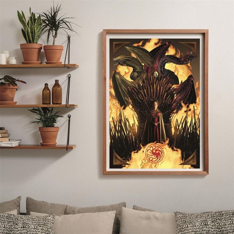 Clementoni, House of The Dragon, puzzle, 1000 elementów