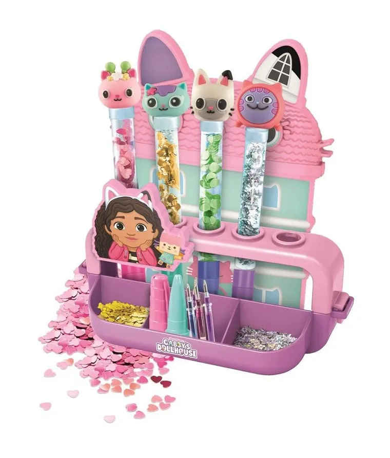 Clementoni, Idea, Koci Domek Gabi, Fabryka długopisów, zestaw kreatywny