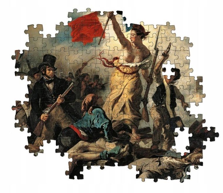 Clementoni, Museum Collection, Liberty Leading The People, puzzle, 1000 elementów