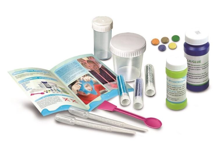 Clementoni, Naukowa zabawa, Doświadczenia slime, zestaw kreatywny