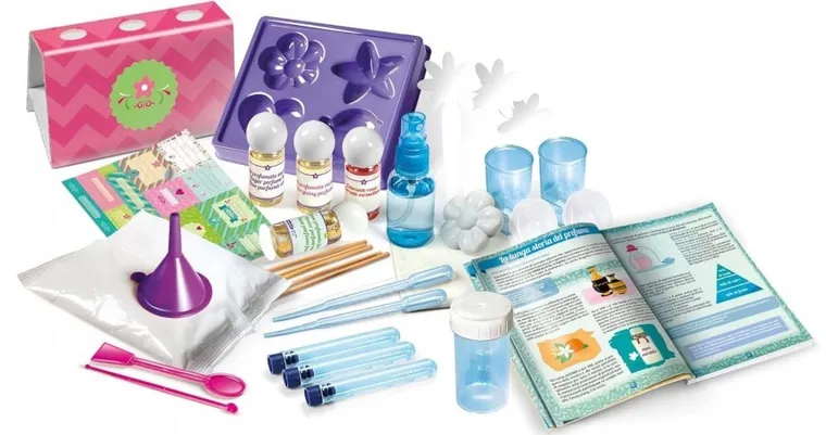 Clementoni, Naukowa Zabawa, Laboratorium perfum, zestaw edukacyjny