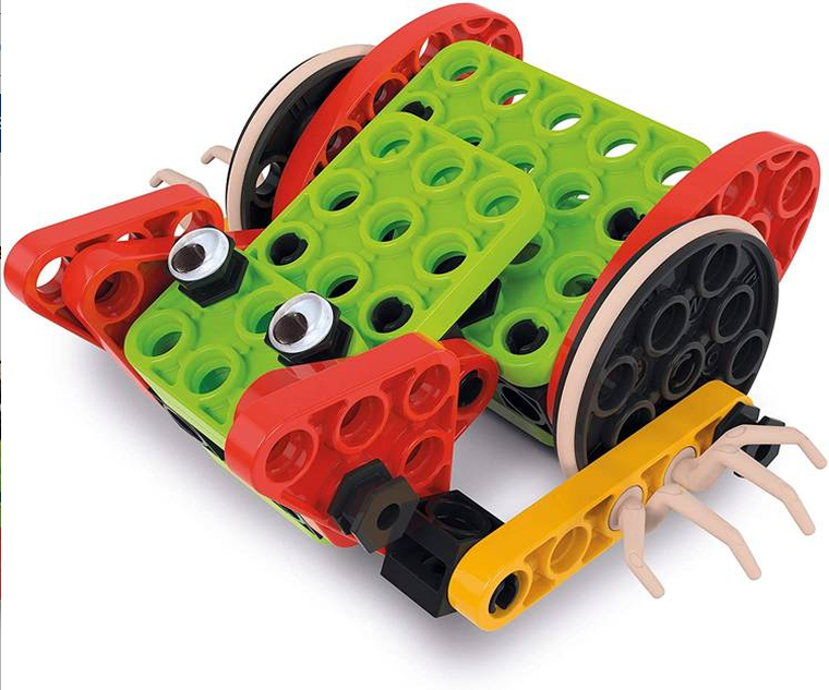 Clementoni, Naukowa Zabawa, Maker's lab, Owady, zwierzęta na łące, 130 elementów