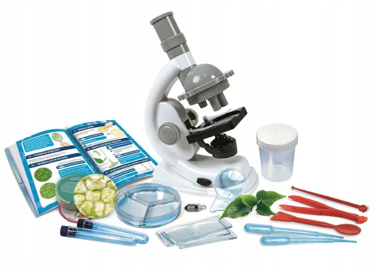 Clementoni, Naukowa Zabawa, Mikroskop, zestaw edukacyjny