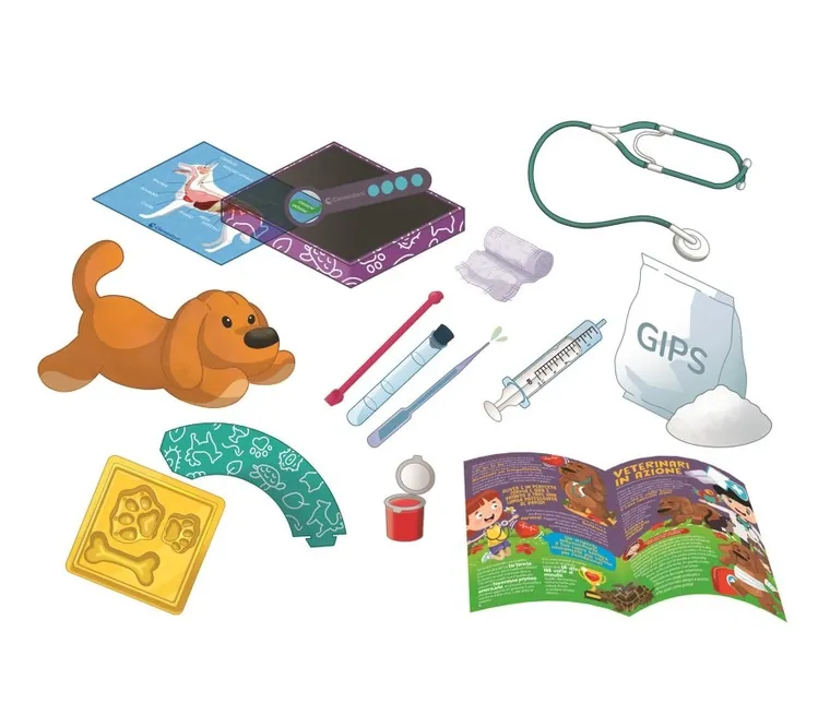 Clementoni, Naukowa Zabawa, S.O.S Mały weterynarz, zestaw edukacyjny