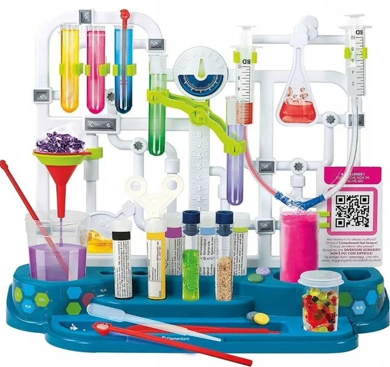 Clementoni, Naukowa Zabawa, Super chemia, zestaw edukacyjny