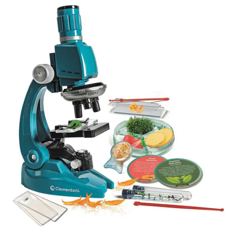 Clementoni, Naukowa Zabawa, Super mikroskop, zestaw edukacyjny