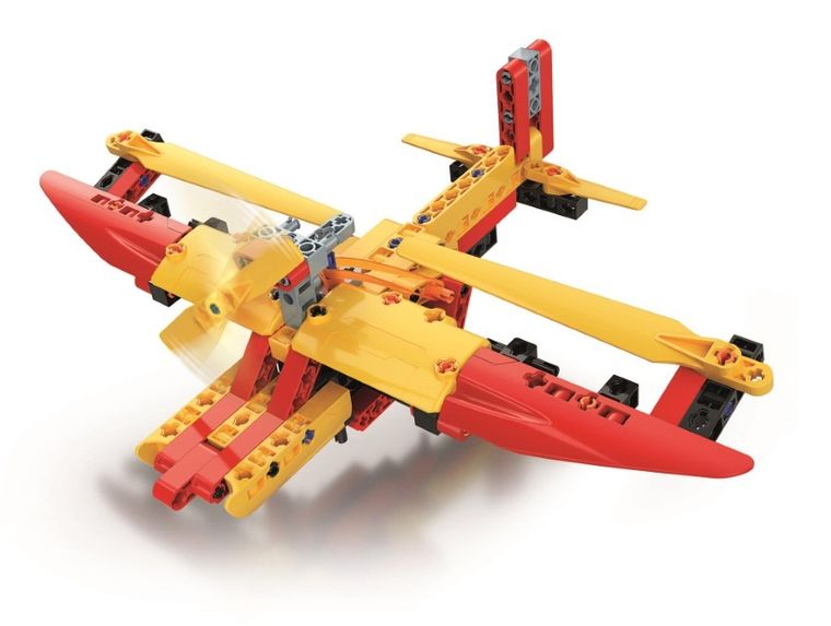 Clementoni, Naukowa Zabawa, Technologic, Laboratorium Mechaniki, Wodnosamolot i hydroplan, zestaw edukacyjny