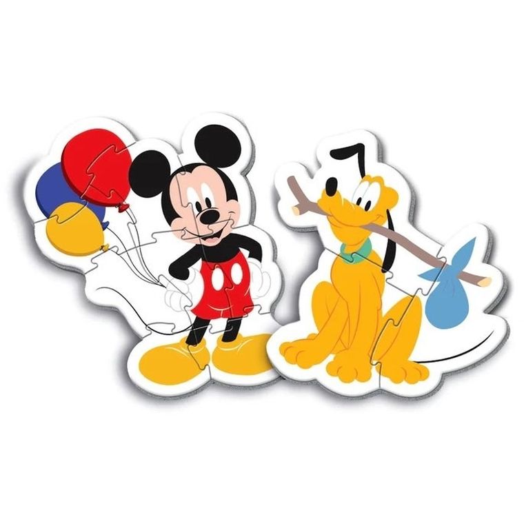 Clementoni, Super Color, Moje pierwsze puzzle, Myszka Miki, 30 elementów