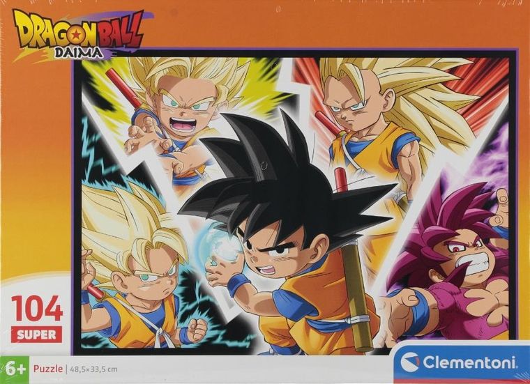 Clementoni, Super, Dragon Ball Daima, puzzle, 104 elementów