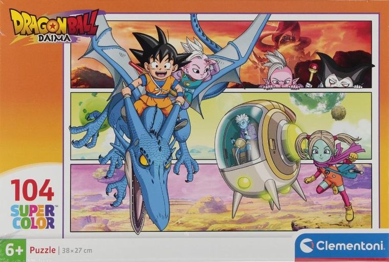 Clementoni, Super Kolor, Dragon Ball Daima, puzzle, 104 elementów