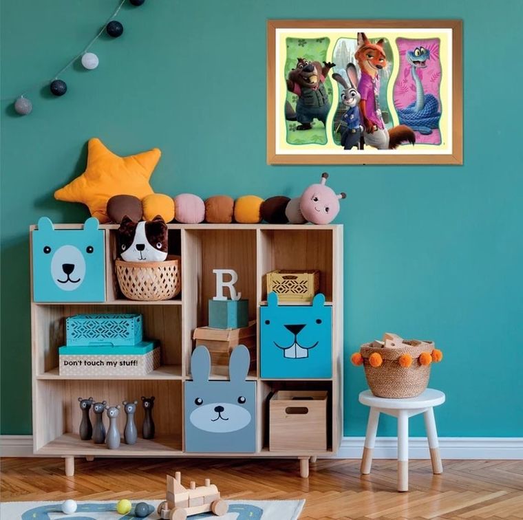 Clementoni, Super, Zwierzogród 2, puzzle, 104 elementów