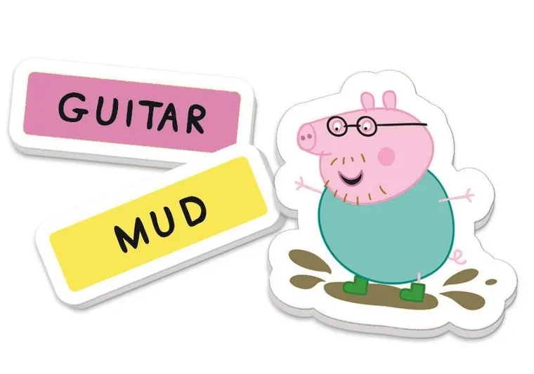 Clementoni, Świnika Peppa, Angielskie słówka, gra edukacyjna