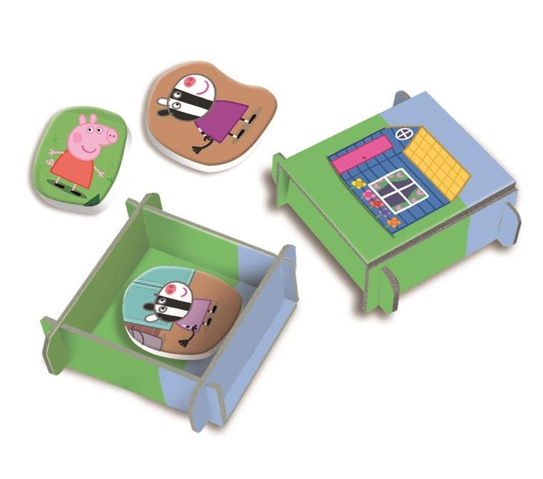 Clementoni, Świnika Peppa, Zabawy, gra edukacyjna