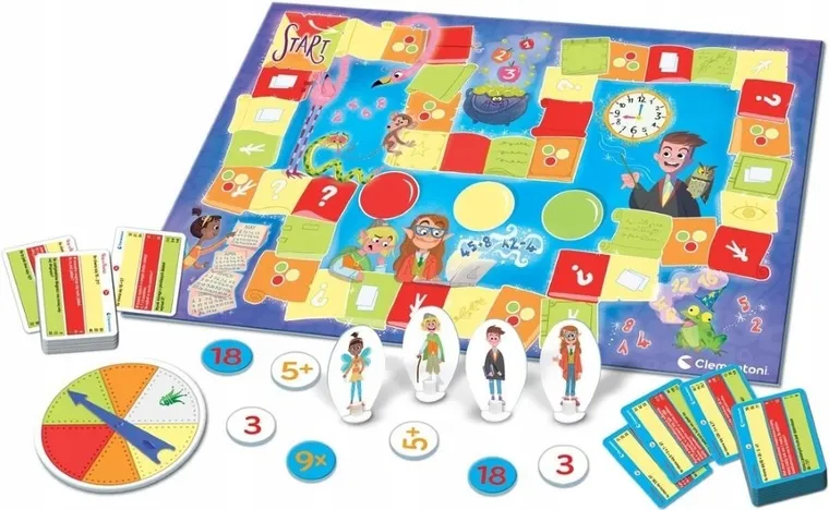 Clementoni, Uczę się bawiąc, Edukacja matematyczna, gra edukacyjna