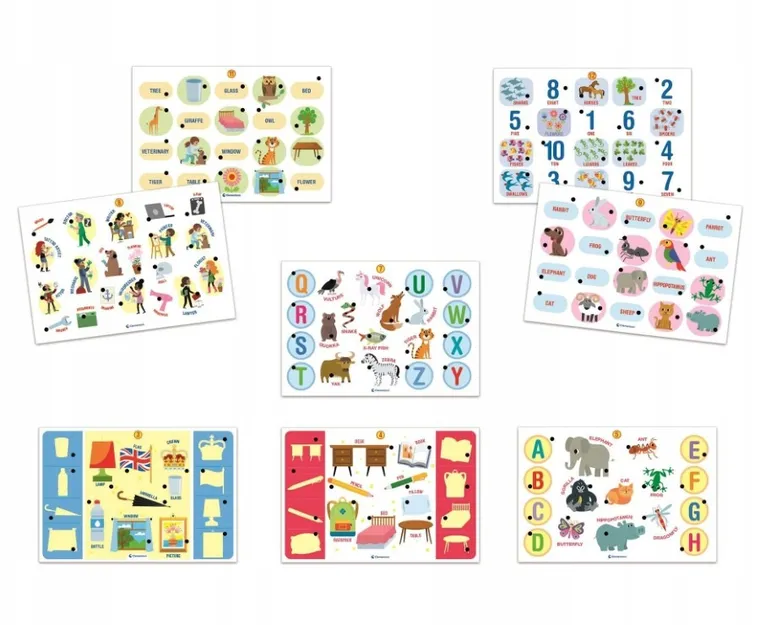 Clementoni, Uczę się bawiąc, Interaktywny Quiz, Angielski