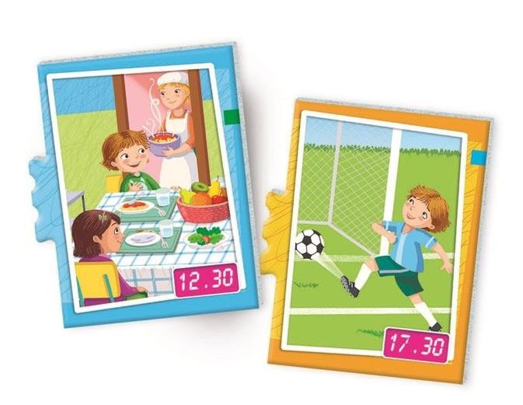 Clementoni, Uczę się bawiąc, Która jest godzina? gra edukacyjna