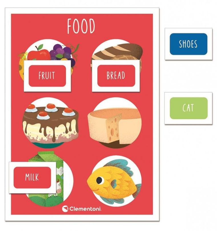 Clementoni, Uczę się bawiąc, Uczę się angielskiego, gra edukacyjna