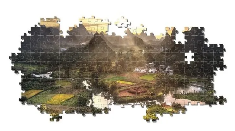 Clementoni, View of china, puzzle, 2000 elementów