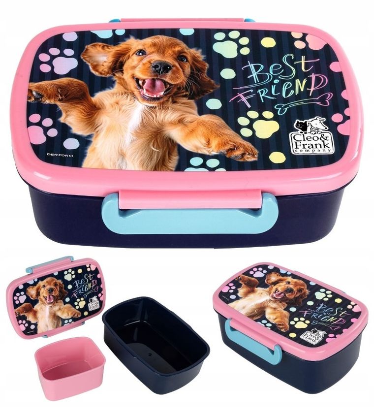 Cleo i Frank, lunchbox, Pies