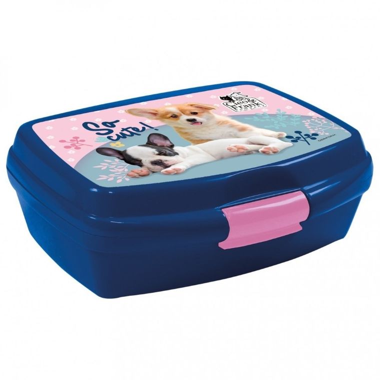 Cleo i Frank, zestaw: lunchbox z bidonem