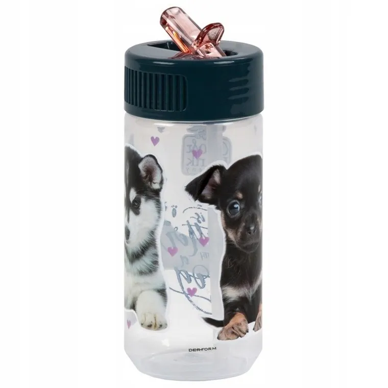 Cleo i Frank, zestaw: lunchbox z bidonem, Pies