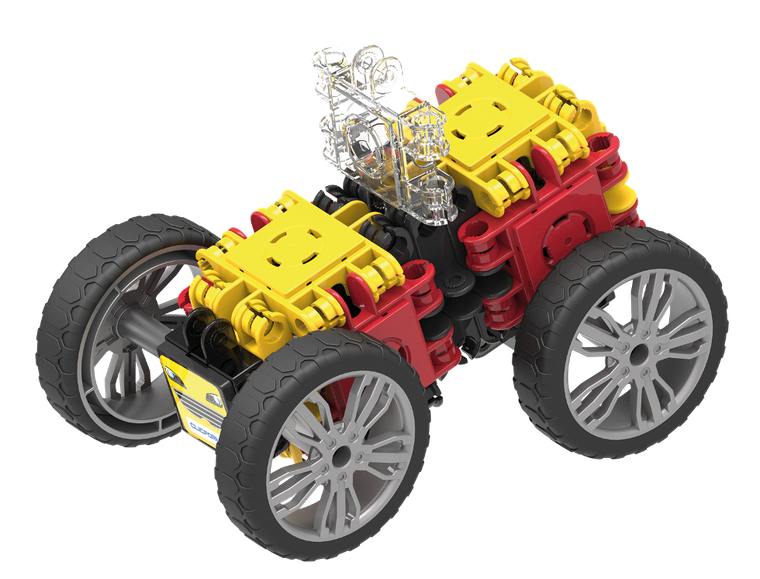 Clicformers, Speed Wheel, klocki konstrukcyjne, 34 elementy