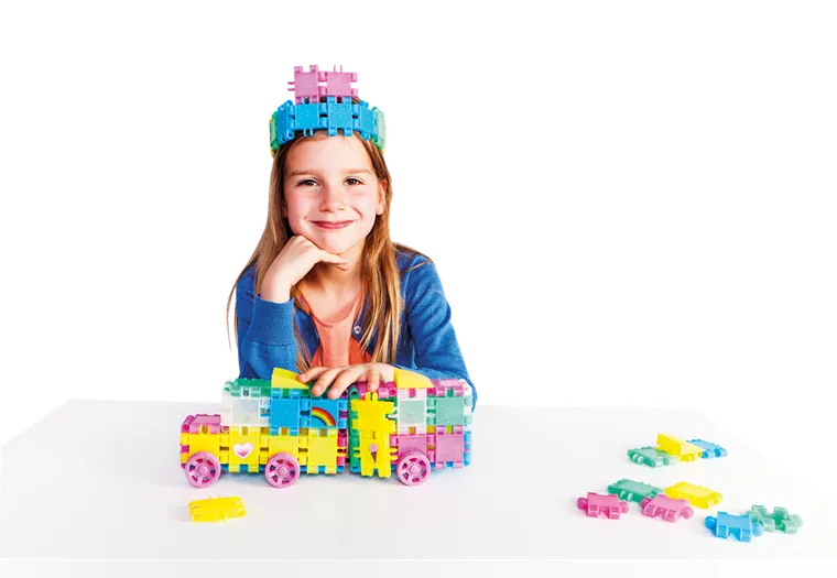 Clics, Glitter, klocki konstrukcyjne, 175 elementów