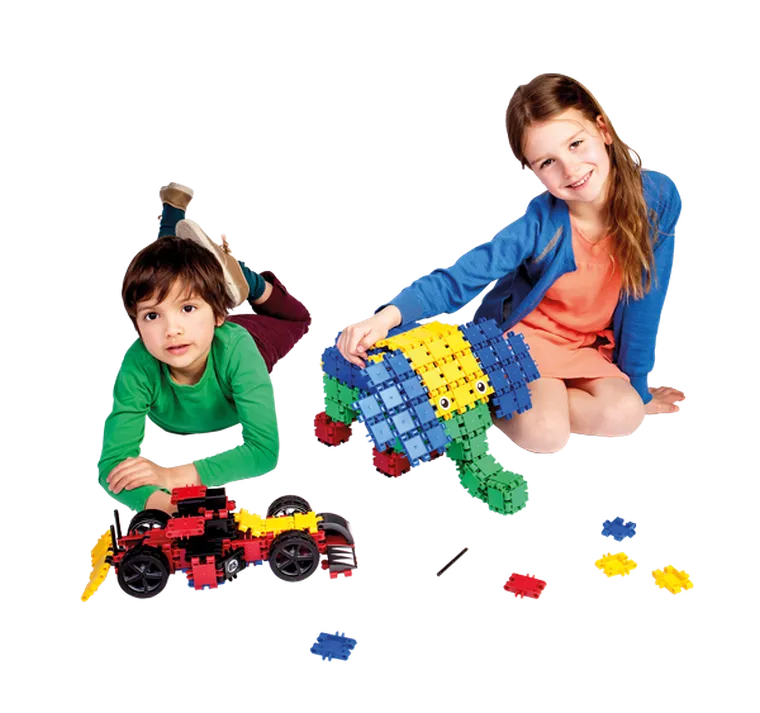 Clics, Rollerbox, klocki konstrukcyjne, 276 elementów