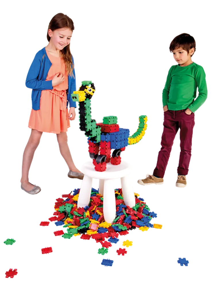 Clics, Rollerbox, klocki konstrukcyjne, 675 elementów