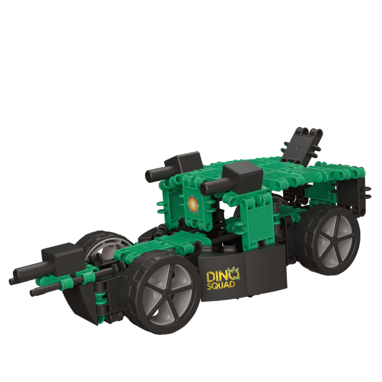 Clics, Świat dinozaurów, klocki konstrukcyjne, 140 elementów