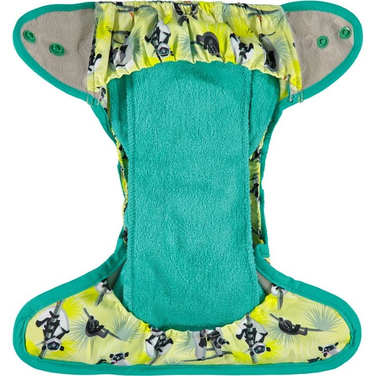 Close, Pop-in pieluszka wielorazowa AIO z napami, Lemur