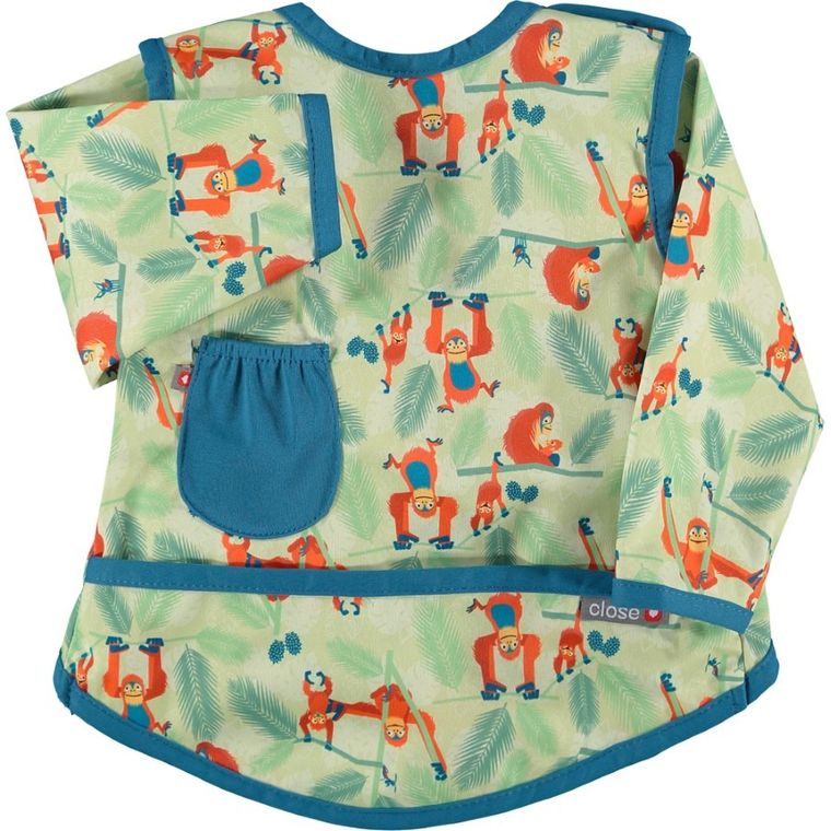 Close, śliniak z rękawkami, Orangutan, stage 4