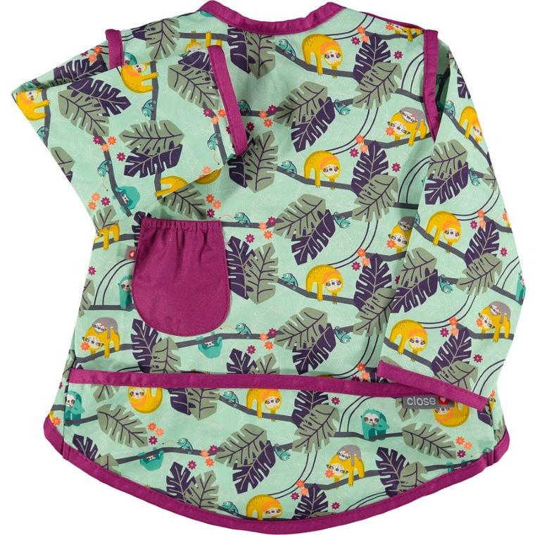 Close, śliniak z rękawkami, Sloth, stage 4