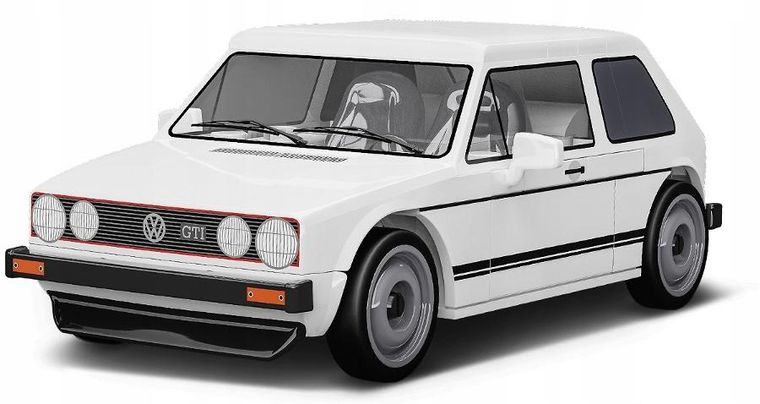 Cobi, Action Town, Volkswagen Golf (1976-1983), klocki, 64 elementy