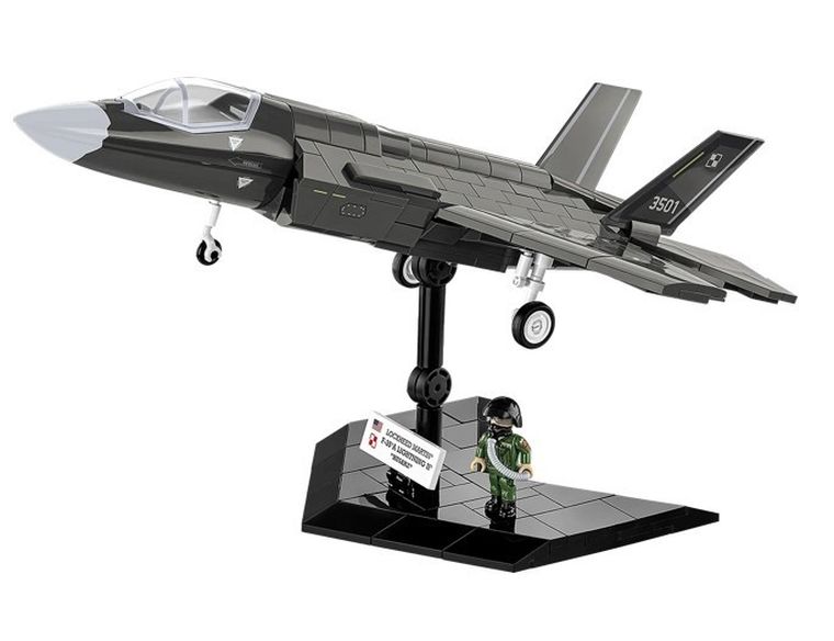 Cobi, Armed Forces, F-35A Lightning II Husarz, klocki, 1:48, 605 elementów