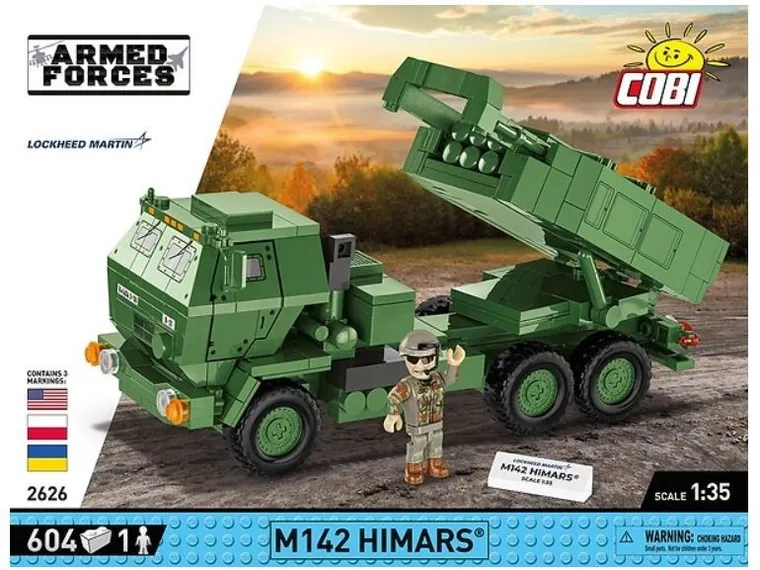 Cobi, Armed Forces M142 Himars, klocki, 604 elementy