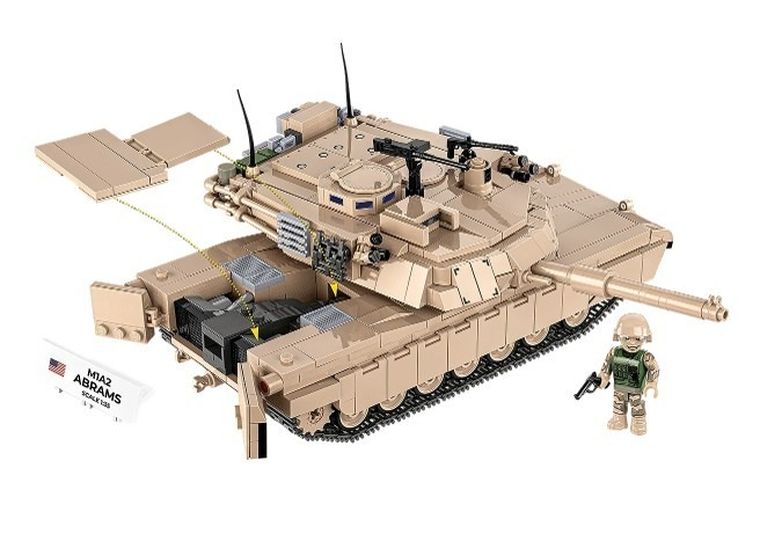 Cobi, Armed Forces, M1A2 Abrams (US), klocki, 1:35, 1025 elementów