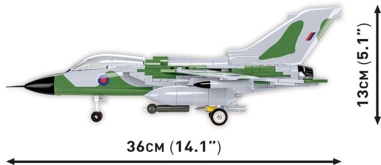 Cobi, Armed Forces Panavia Tornado GR.1, wielozadaniowy myśliwiec, 520 klocków