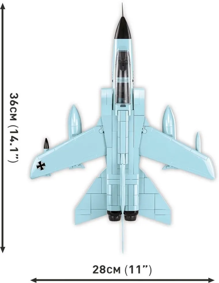 Cobi, Armed Forces Panavia Tornado IDS, wielozadaniowy myśliwiec, 5853, 493 klocki