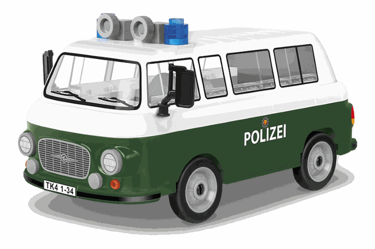Cobi, Barkas B1000 Polizei, 1:35, klocki, 215 elementów