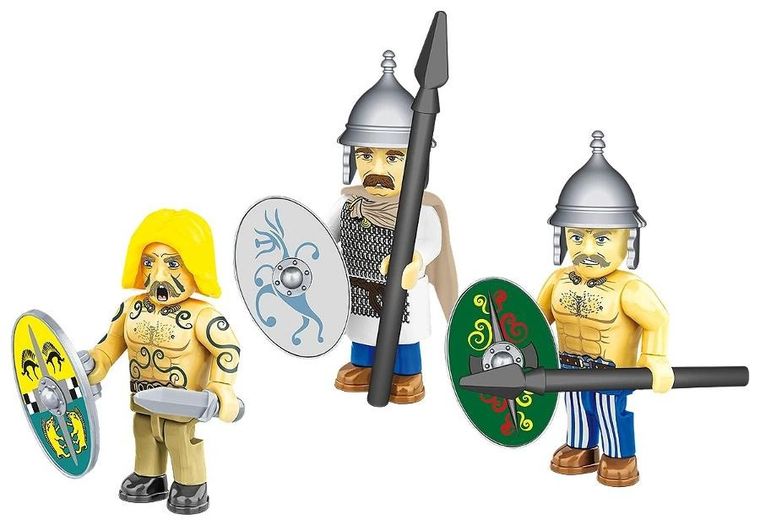 Cobi, Historical Collection Imperium Romanum, Celitic Warriors, klocki, 38 elementów
