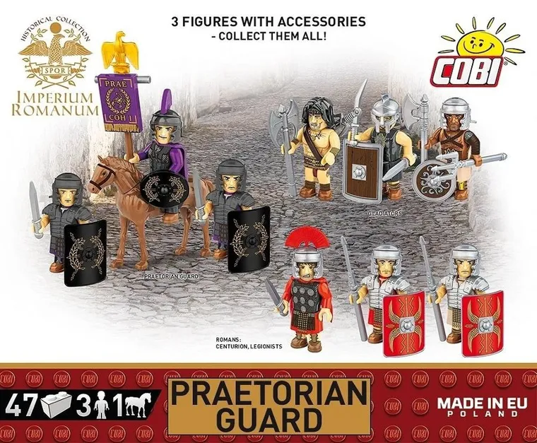 Cobi, Historical Collection Imperium Romanum, Gwardia Pretoriańska, klocki, 47 elementów