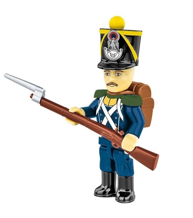 Cobi, Historical Collection, Napoleonic Wars, French Soldiers, Francuscy Żołnierze Napoleona, klocki, 41 elementów