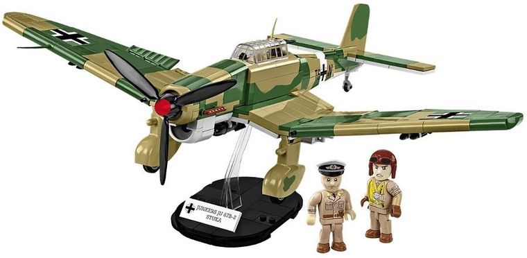 Cobi, Historical Collection, WWII, Junkers JU 87 B-2, 1:32, klocki, 525 elementów