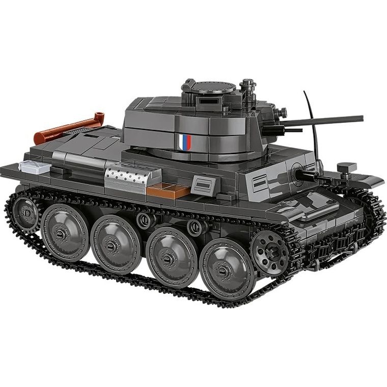 Cobi, Historical Collection, WWII, Panzer, 38(T)/CKD LT VZ.38, klocki, 1:28, 690 elementów