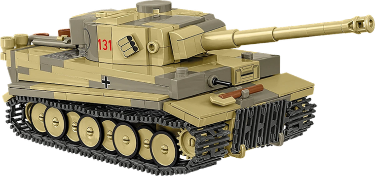 Cobi, Historical Collection WWII, Panzer VI Tiger I No. 131, klocki, 442 elementy
