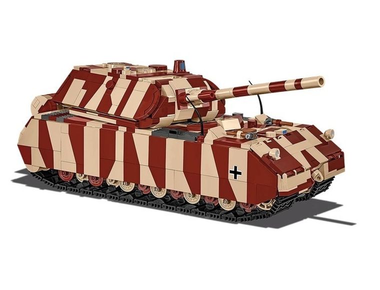 Cobi, Historical Collection WWII, Panzerkampfwagen VIII Maus, klocki, 1353 elementy
